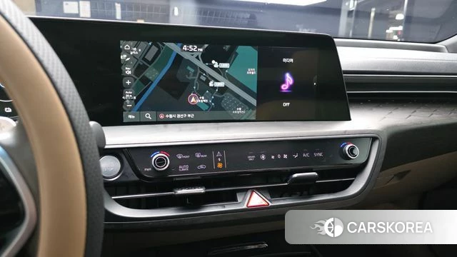 Kia K8 Hybrid 2021 Черный из Кореи, фото 4