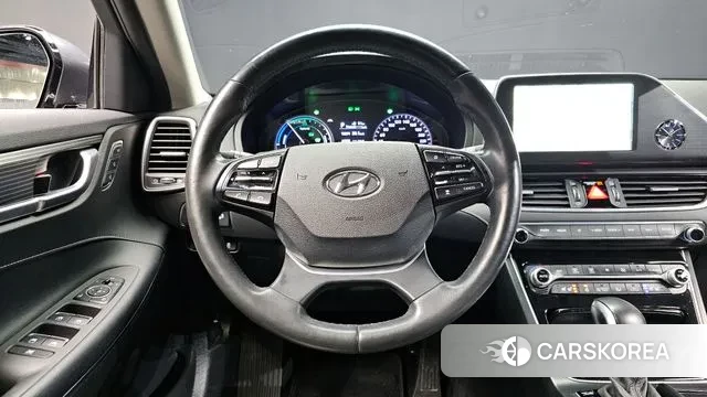 Hyundai Grandeur IG Hybrid 2018 Серый из Кореи, фото 4