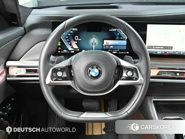 BMW 7 Series (G70) 2023 Серый из Кореи, фото 4