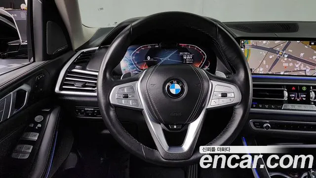 BMW X7 (G07) 2021 Черный из Кореи, фото 4