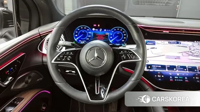 Mercedes-Benz EQS SUV X296 2023 Черный из Кореи, фото 4