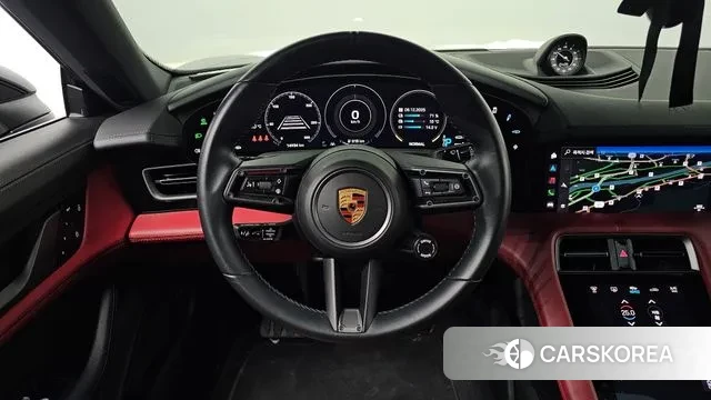 Porsche Taycan 2023 Черный из Кореи, фото 4