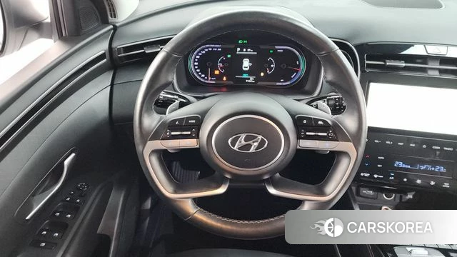 Hyundai Tucson Hybrid (NX4) 2022 Белый из Кореи, фото 4