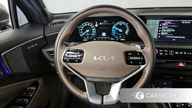 Kia K8 Hybrid 2021 Серый из Кореи, фото 4