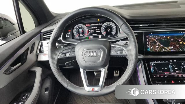 Audi Q7 (4M) 2023 Черный из Кореи, фото 4