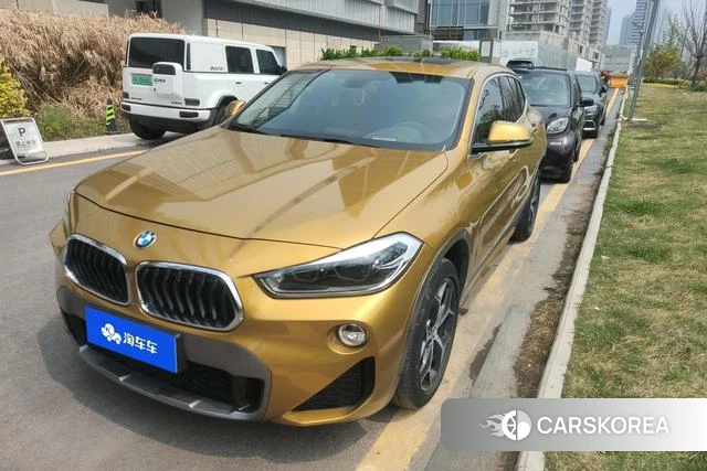 BMW X2 2019 Желтый из Китая, фото 4