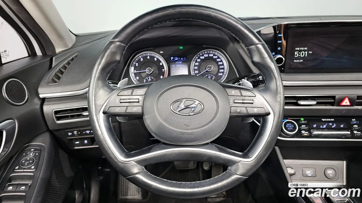 Hyundai Sonata (DN8) 2019 Белый из Кореи, фото 4