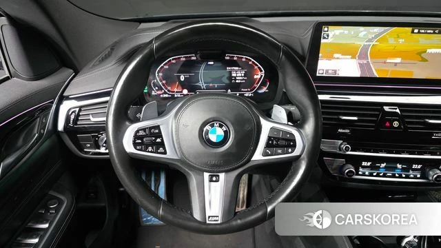 BMW 6 Series GT (G32) 2021 Синий из Кореи, фото 4