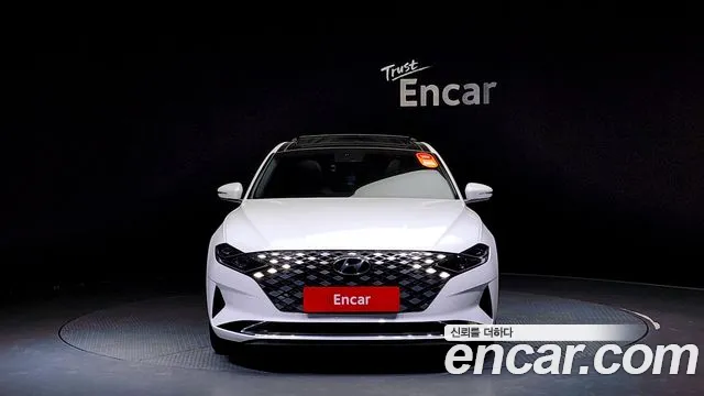 Hyundai The New Grandeur IG 2020 Белый из Кореи, фото 4