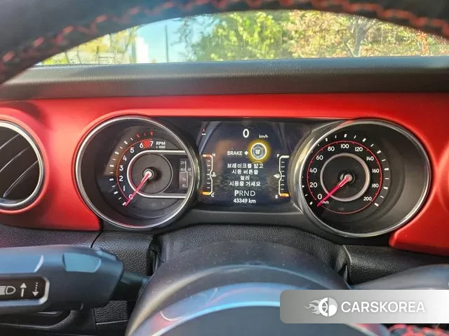 Jeep Wrangler (JL) 2020 Красный из Кореи, фото 4