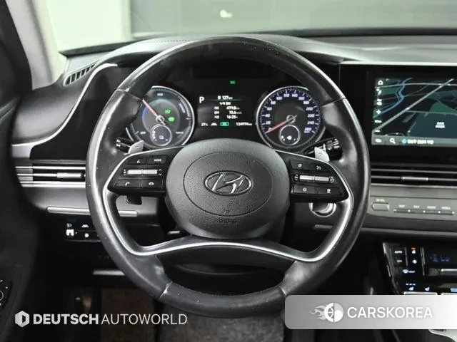 Hyundai The New Grandeur IG Hybrid 2021 Черный из Кореи, фото 4