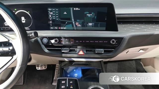 Kia K8 Hybrid 2022 Черный из Кореи, фото 4