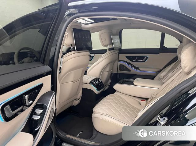 Mercedes-Benz S-Class W223 2022 Темно-зеленый из Кореи, фото 4