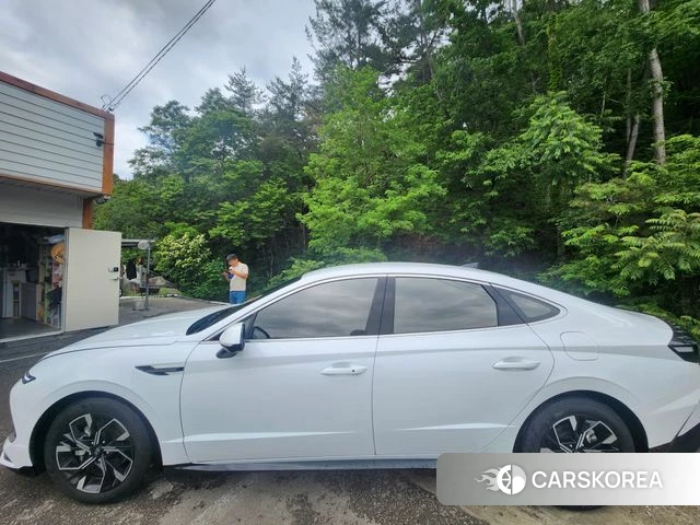 Hyundai Sonata D Edge (DN8) 2024 Белый из Кореи, фото 4