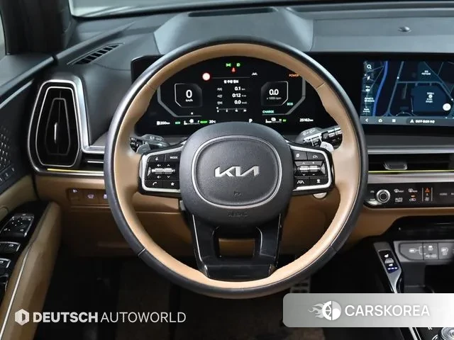 Kia The New Sorento 4th Generation 2023 Черный из Кореи, фото 4