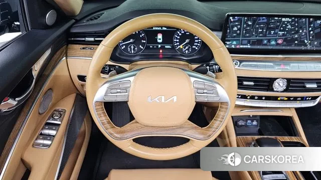 Kia The New K9 2nd generation 2022 Темно-зеленый из Кореи, фото 4