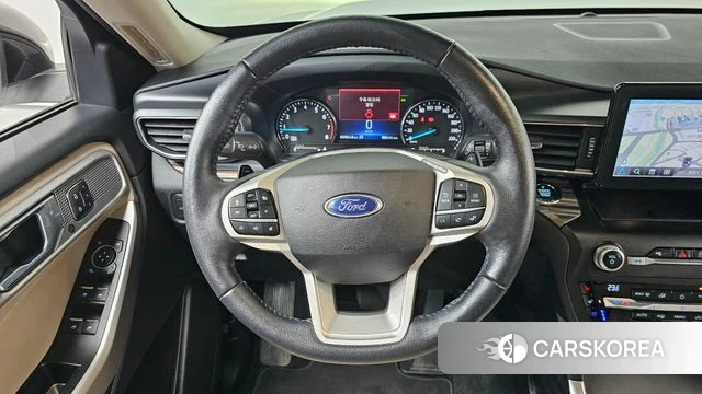 Ford Explorer 6th Generation 2020 Белый из Кореи, фото 4