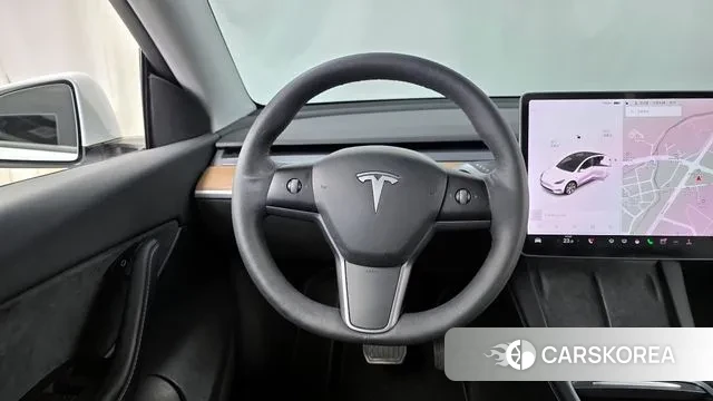 Tesla Model Y 2021 Белый из Кореи, фото 4