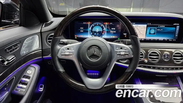 Mercedes-Benz S-Class W222 2019 Черный из Кореи, фото 4