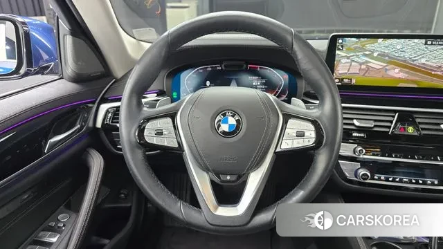 BMW 5 Series (G30) 2021 Синий из Кореи, фото 4