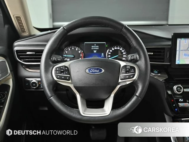 Ford Explorer 6th Generation 2021 Белый из Кореи, фото 4