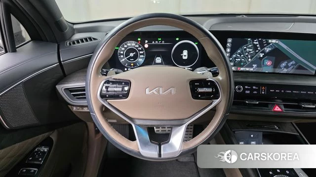 Kia K8 Hybrid 2021 Серый из Кореи, фото 4