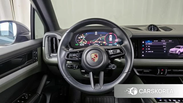 Porsche Cayenne (PO536) 2023 Небесно-голубой из Кореи, фото 4