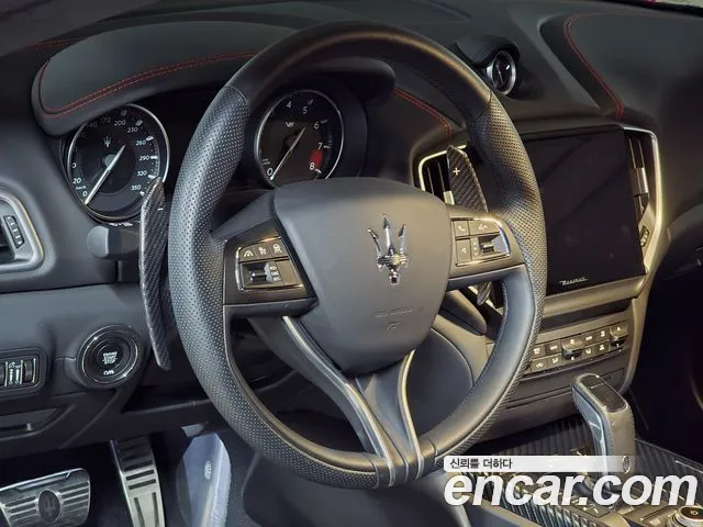 Maserati Ghibli 2021 Красный из Кореи, фото 4