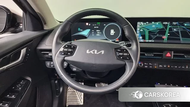Kia EV6 2022 Черный из Кореи, фото 4