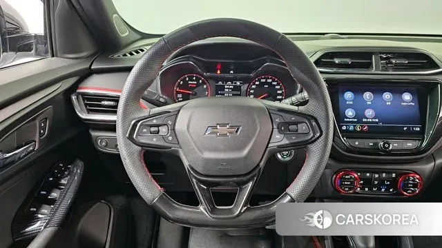 Chevrolet (GM Daewoo) Trailblazer 2023 Белый двухцветный из Кореи, фото 4