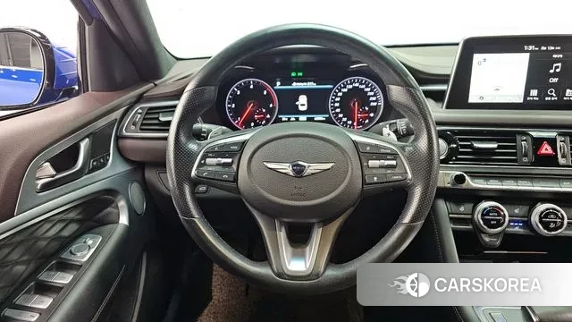 Genesis G70 2018 Синий из Кореи, фото 4