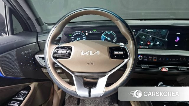 Kia K8 Hybrid 2022 Серый из Кореи, фото 4