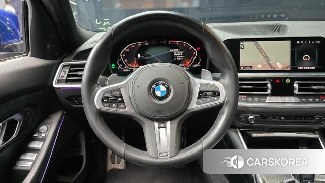 BMW 3 Series (G20) 2020 Синий из Кореи, фото 4