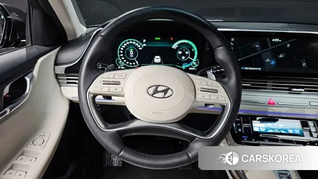 Hyundai The New Grandeur IG Hybrid 2021 Серый из Кореи, фото 4