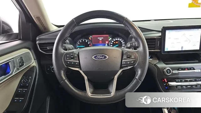 Ford Explorer 6th Generation 2020 Белый из Кореи, фото 4