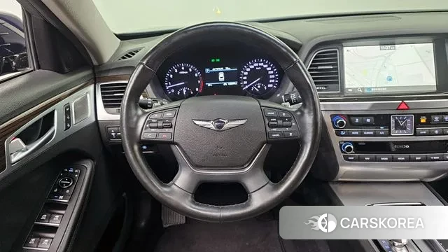 Genesis G80 2018 Синий из Кореи, фото 4