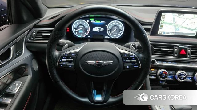 Genesis G70 2018 Синий из Кореи, фото 4