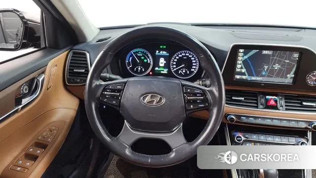 Hyundai Grandeur IG Hybrid 2018 Черный из Кореи, фото 4