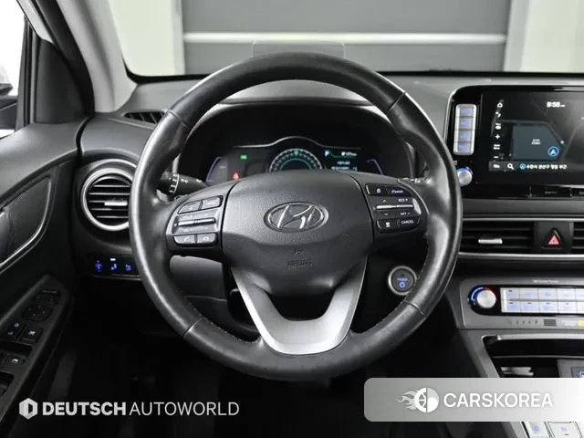 Hyundai Kona Electric 2018 Белый двухцветный из Кореи, фото 4