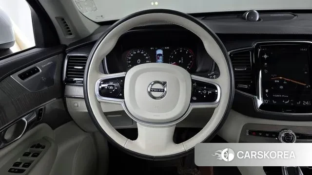 Volvo XC90 second Generation 2021 Белый из Кореи, фото 4