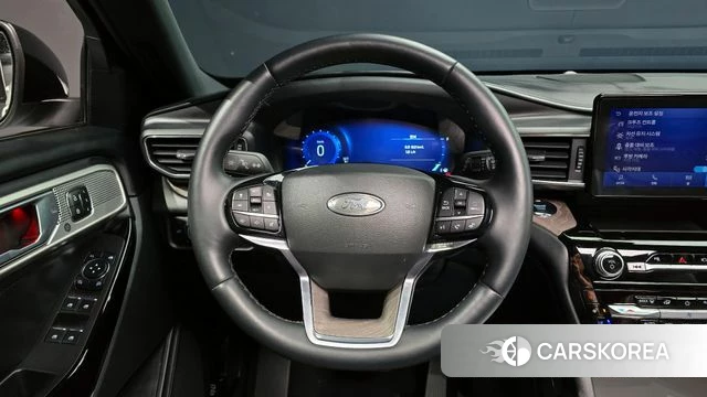 Ford Explorer 6th Generation 2023 Белый из Кореи, фото 4