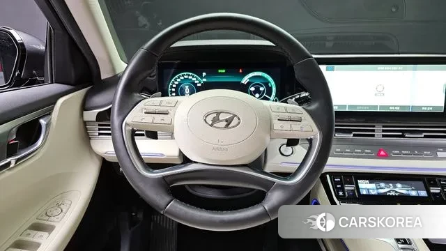 Hyundai The New Grandeur IG Hybrid 2022 Серый из Кореи, фото 4
