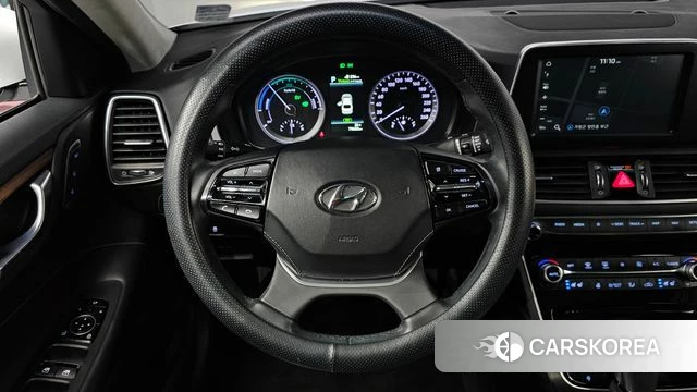 Hyundai Grandeur IG Hybrid 2018 Белый из Кореи, фото 4