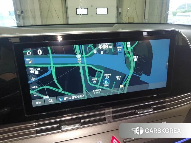 Hyundai Grandeur Hybrid (GN7) 2021 Черный из Кореи, фото 4
