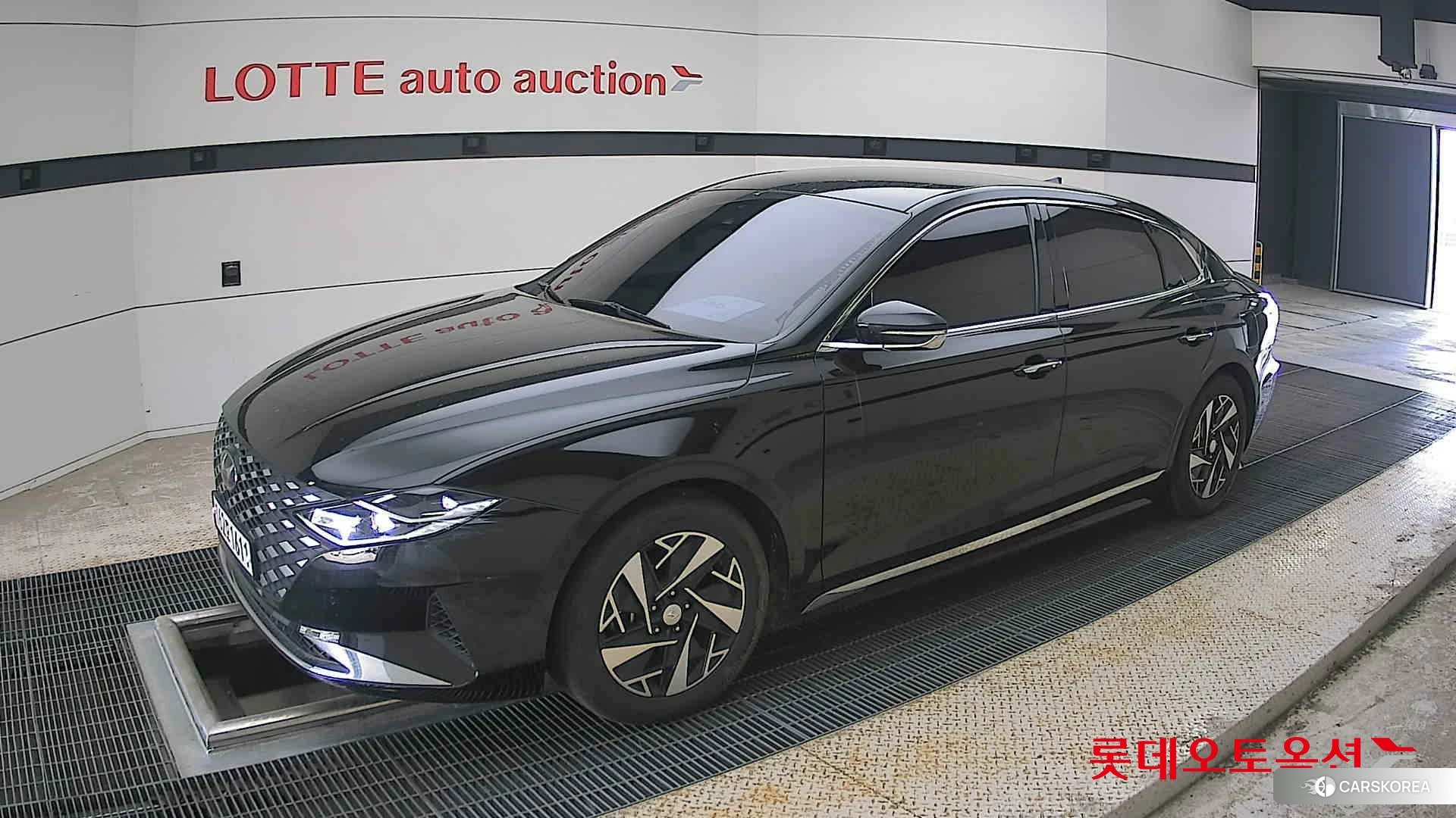 Hyundai Grandeur Hybrid 2021 Midnight Black из Кореи, фото 4