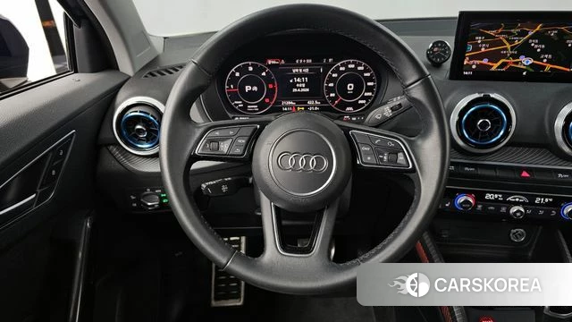 Audi Q2 2023 Синий из Кореи, фото 4