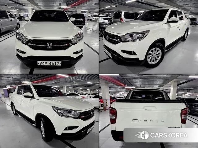Ssangyong Rexton Sports 2019 Белый из Кореи, фото 4