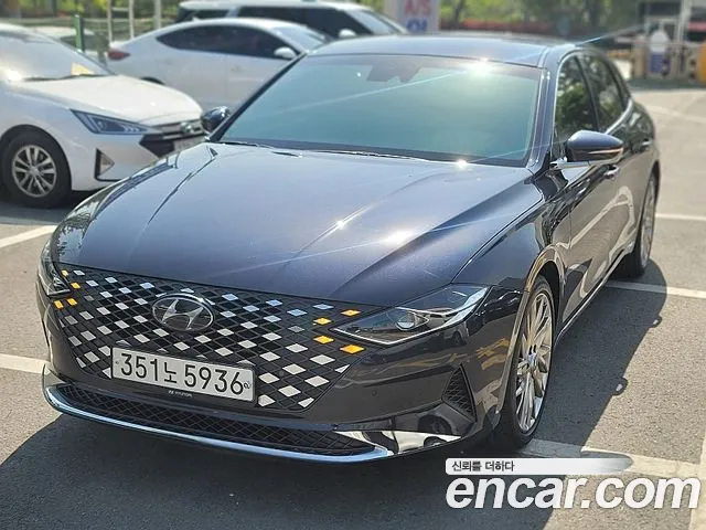 Hyundai The New Grandeur IG 2020 Синий из Кореи, фото 4