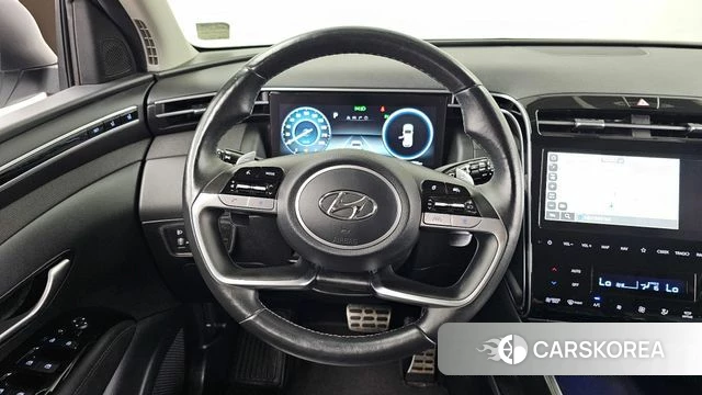 Hyundai Tucson Hybrid (NX4) 2022 Белый из Кореи, фото 4