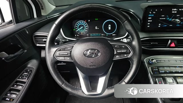 Hyundai The New Santa Fe 2021 Белый из Кореи, фото 4